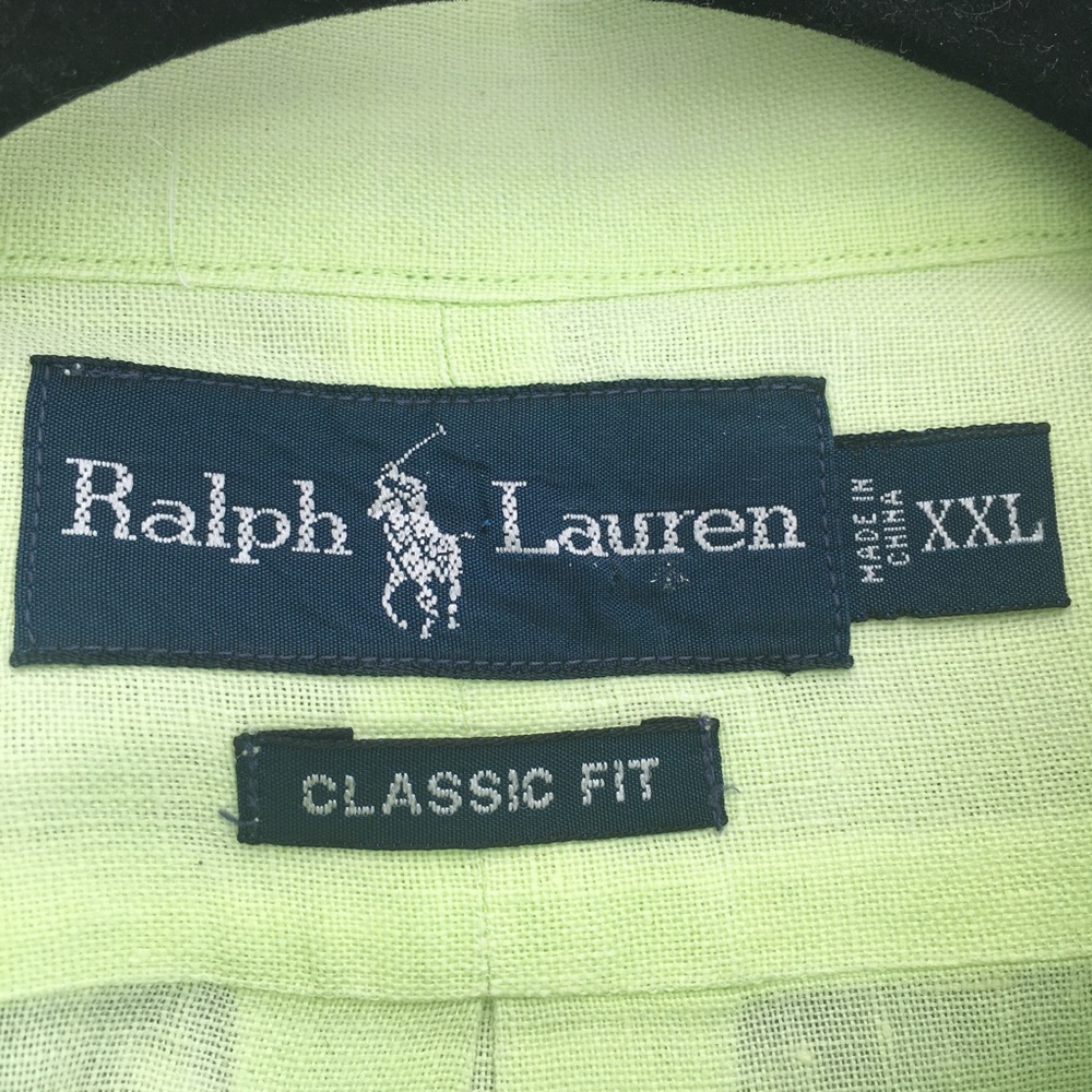 Men’s Polo by Ralph Lauren linen dress shirt